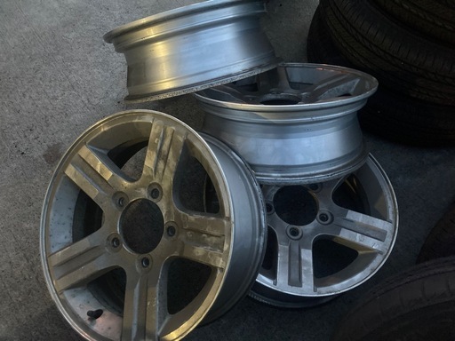 売約です。倉庫にて長期保管品 スズキ純正 ジムニー純正アルミホイール16インチ