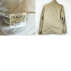 TAKEO KIKUCHI TKコレクション タケオキクチ モーターサイクルジャケット ジップ フード 3 ベージュ 170-56336 メンズの画像