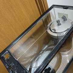 週末限定✨ガラス水槽60 メガパワー外部式フィルターLEDライトクリアパワーセットの画像