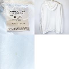 スポルティバ スウェットジャケット ジップアップパーカー L ホワイト QMMOJC40 メンズ LA SPORTIVAの画像