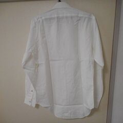 未使用　キャサリンハムネット　長袖シャツ　Ｌサイズ　白　メンズ　KATHARINE HAMNETT LONDONの画像