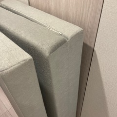 セミダブルマットレス　カバー洗濯可能 の画像