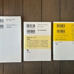 本　3冊セットの画像