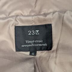 23区ダウンコート　サイズ40の画像