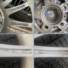 スタッドレス、アルミホイール　215/45/17 の画像
