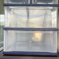 キャスター付き！3段チェストの画像