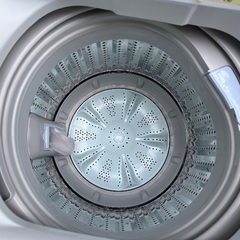 🟧洗濯機番号8 Haier 2017年製 【多機能5.5kg】大阪市内配達無料 設置動作確認込み 保管場所での引取は値引きしますの画像