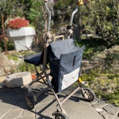 老人　手押し車の画像