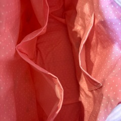 旅行用やマザーバッグとして ピンク系ラブリー柄 特価の画像