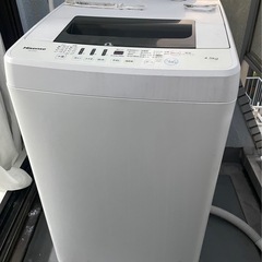 洗濯機 4.5kg ホワイトの画像