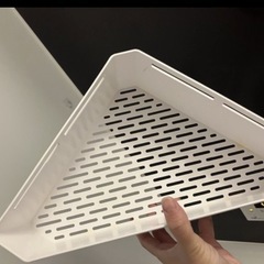 【再掲】【11月28日までの出品予定】tower お風呂　おもちゃ入れ　マグネット　ホワイトの画像