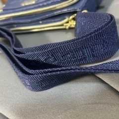 Modaprincipe  クロコ/ショルダーバッグ/ブルー/無地/未使用品/モーダプリンチペの画像