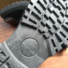 新品 25cm レディース ブーツ ブラック 厚底 シューズ サイドゴア 識別番号:【B158-S】の画像