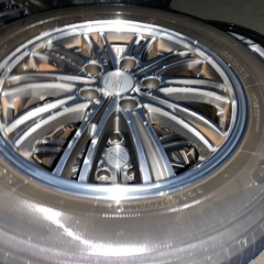 ワークアルミホイールタイヤおまけ付きの画像