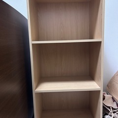 三段 収納ラック / シェルフ / 本棚の画像