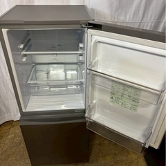 【6ヶ月保証】AQUA 2ドア冷蔵庫 AQR-13K 2021年製126Lの画像