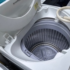 🟧洗濯機番号11  SHARP 2017年製 【多機能6kg】大阪市内配達無料 設置動作確認込み 保管場所での引取は値引きしますの画像