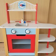 ジャストライクホーム 木製なかよしクッキング！　アイランドキッチンの画像