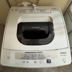 日立　縦型洗濯機の画像