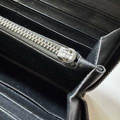COACH財布 内部小銭入れファスナー破損の画像