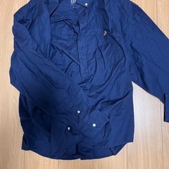 GAPシャツ(白.ネイビー)2枚セットの画像