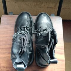 新品 25cm レディース ブーツ ブラック 厚底 シューズ サイドゴア 識別番号:【B160-S】の画像