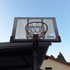 バスケットゴールの画像