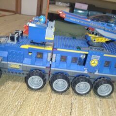 レゴブロック　エイリアンコンクエスト　移動基地　組み立て済み完成品の画像