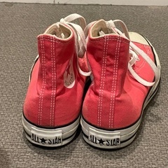 ⭐︎コンバース　ピンク　ハイカット　スニーカー⭐︎の画像