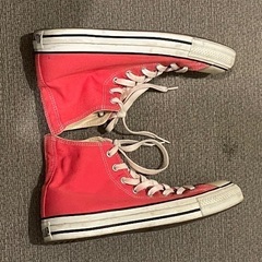 ⭐︎コンバース　ピンク　ハイカット　スニーカー⭐︎の画像