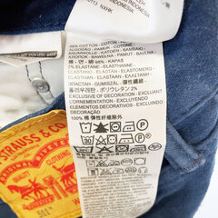 リーバイス ストレッチ パンツ チノパン W32 ネイビー PC9-045111769 メンズ Levisの画像