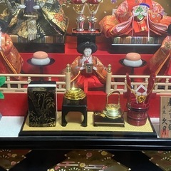 雛人形　東京久月　オルゴール付　箱付きの画像