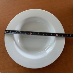 ホワイトパスタ皿 4枚セット 約23cmの画像