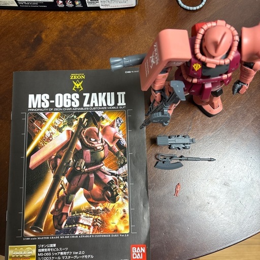 ガンプラ　20％オフ！　MGシャア専用ザクⅡ Ver.2.0