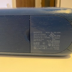 Sony ワイヤレススピーカーの画像