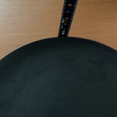 ニトリ　大皿　　ブラックの画像