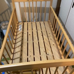 ベビーベッド　SAWA BABYの画像