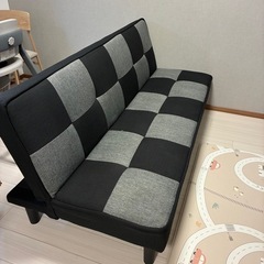 3人掛け　ソファベッドの画像