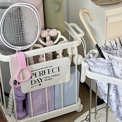 【無料】ランドリーバスケット　キャスター付の画像