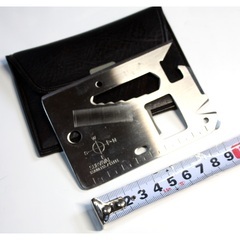 サバイバルツール カード型サバイバルツールの画像