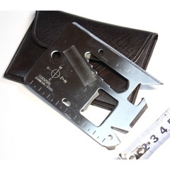 サバイバルツール カード型サバイバルツールの画像