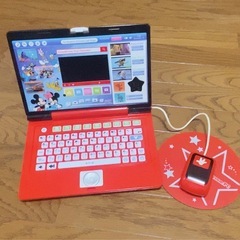 ディズニー知育パソコン(赤)の画像