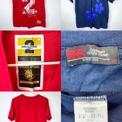 [7点セット] カンタベリー アンダーアーマー アディダス SUP2 ラグビー 記念 Tシャツ まとめ Mの画像