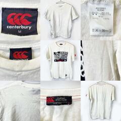 [7点セット] カンタベリー アンダーアーマー アディダス SUP2 ラグビー 記念 Tシャツ まとめ Mの画像
