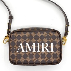 アミリ ショルダーバッグ ブラウンの画像