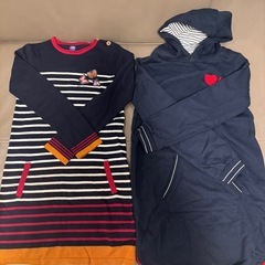 140、150女の子服6点の画像