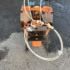 現物確認歓迎　動作品　みのる　2連　土壌消毒機　ID-U2　耕運機用の画像