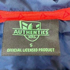 Sydney Roosters シドニー ルースターズ NRL ジップアップ ウインドブレーカー ジャケット パーカー オーセンティック Sの画像