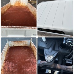 三菱　ふそう　キャンター　H27 3トン　群馬県　ダンプ　車検無しの画像