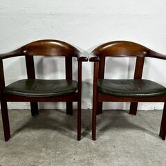 『NAGANOINTERIOR』ナガノインテリア アームチェア ダイニングチェア 食卓チェア リビングチェア チェア 椅子 イス 2脚セット RWcha117の画像